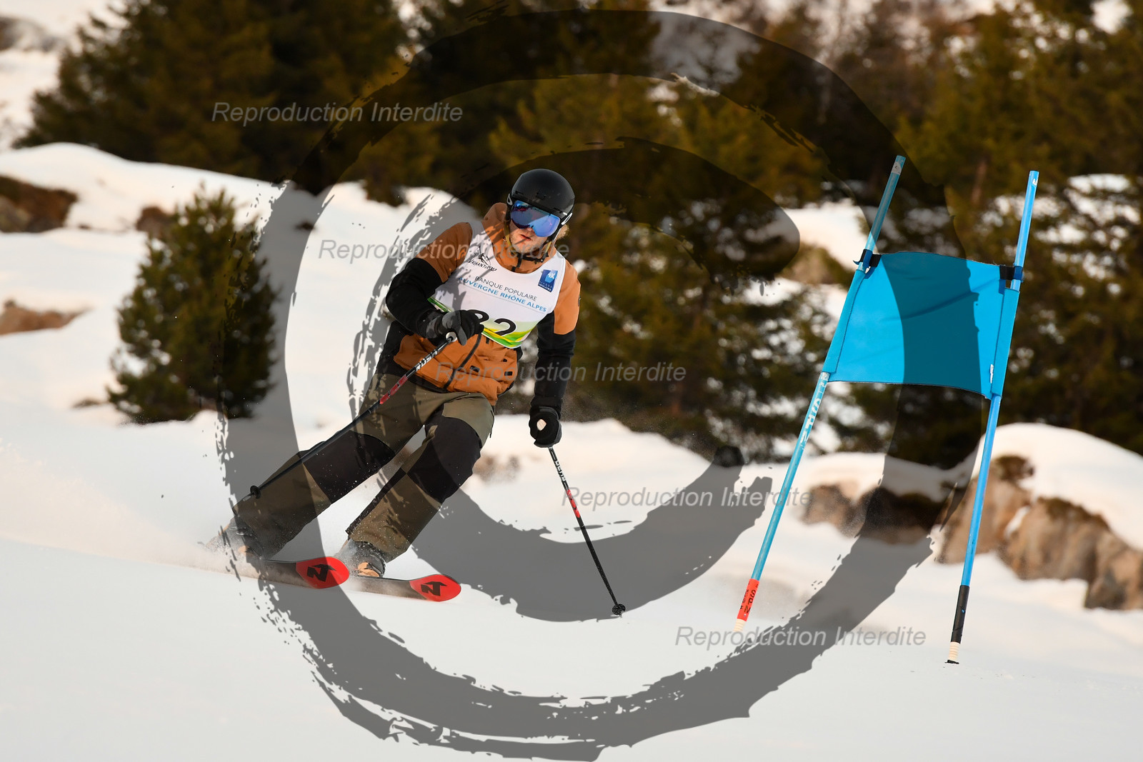 fleche Vaujany ESF Montfrais