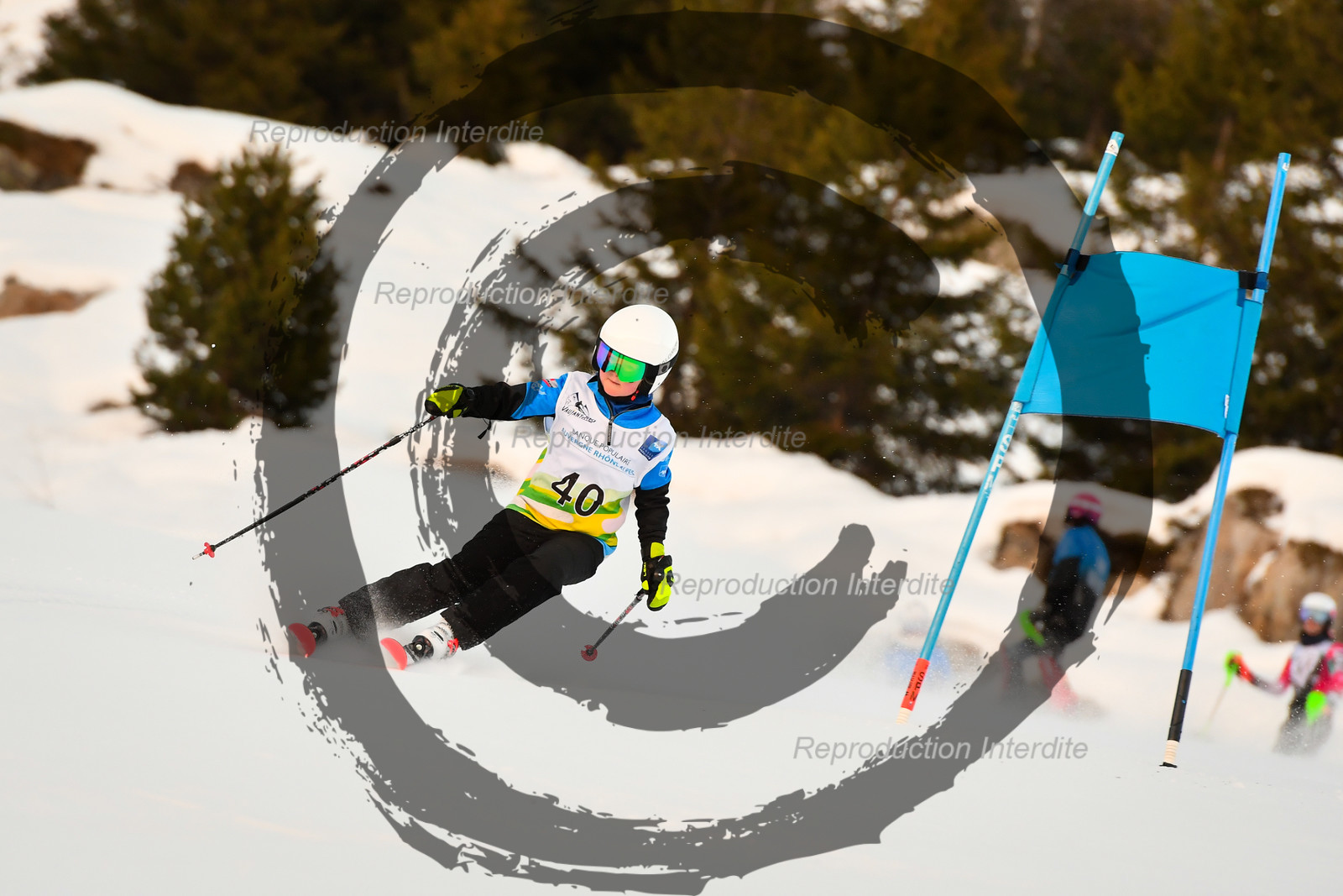 fleche Vaujany ESF Montfrais