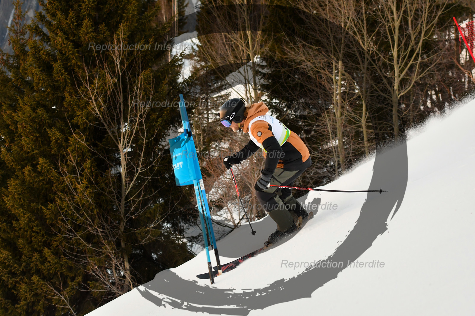 fleche Vaujany ESF Montfrais