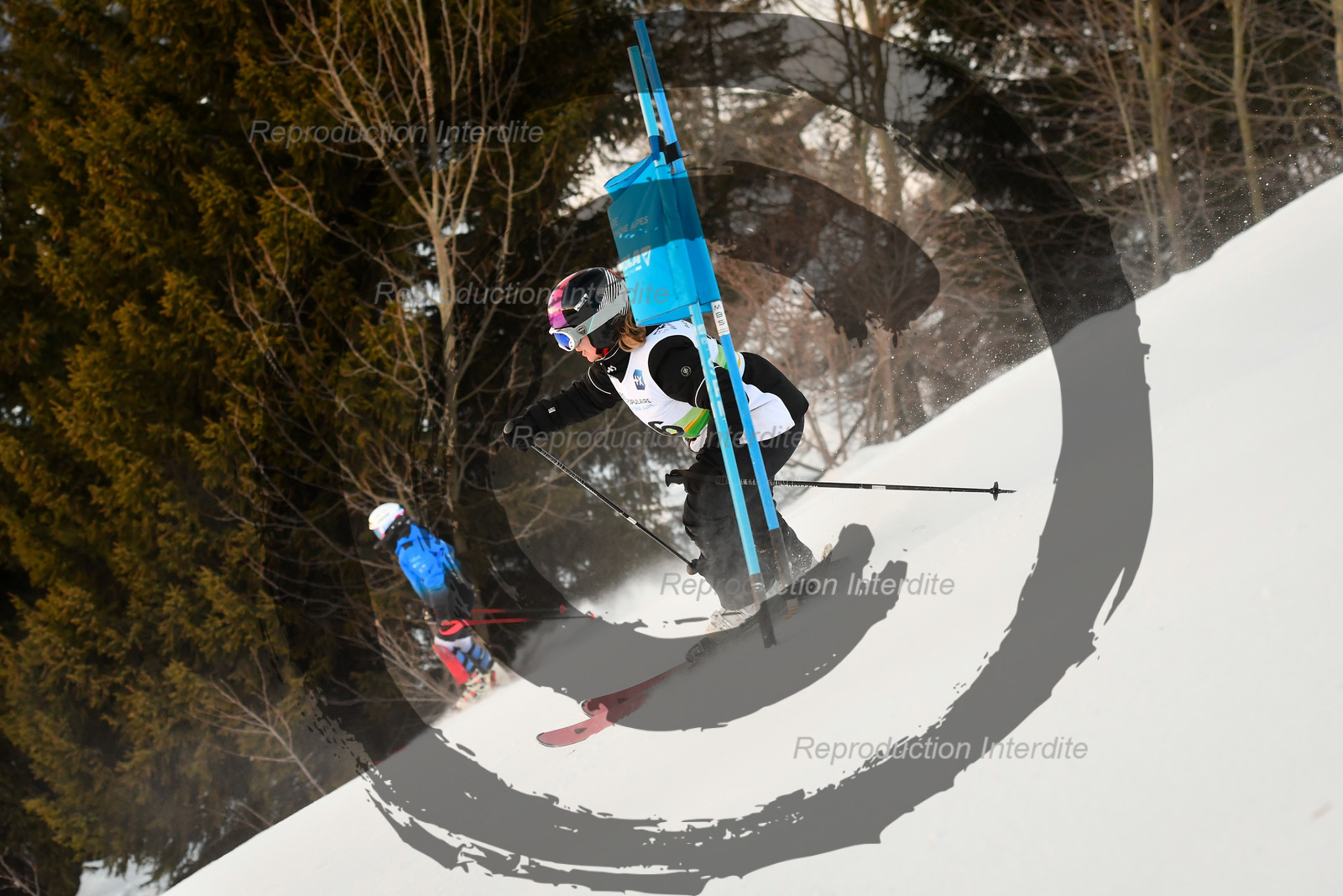 fleche Vaujany ESF Montfrais