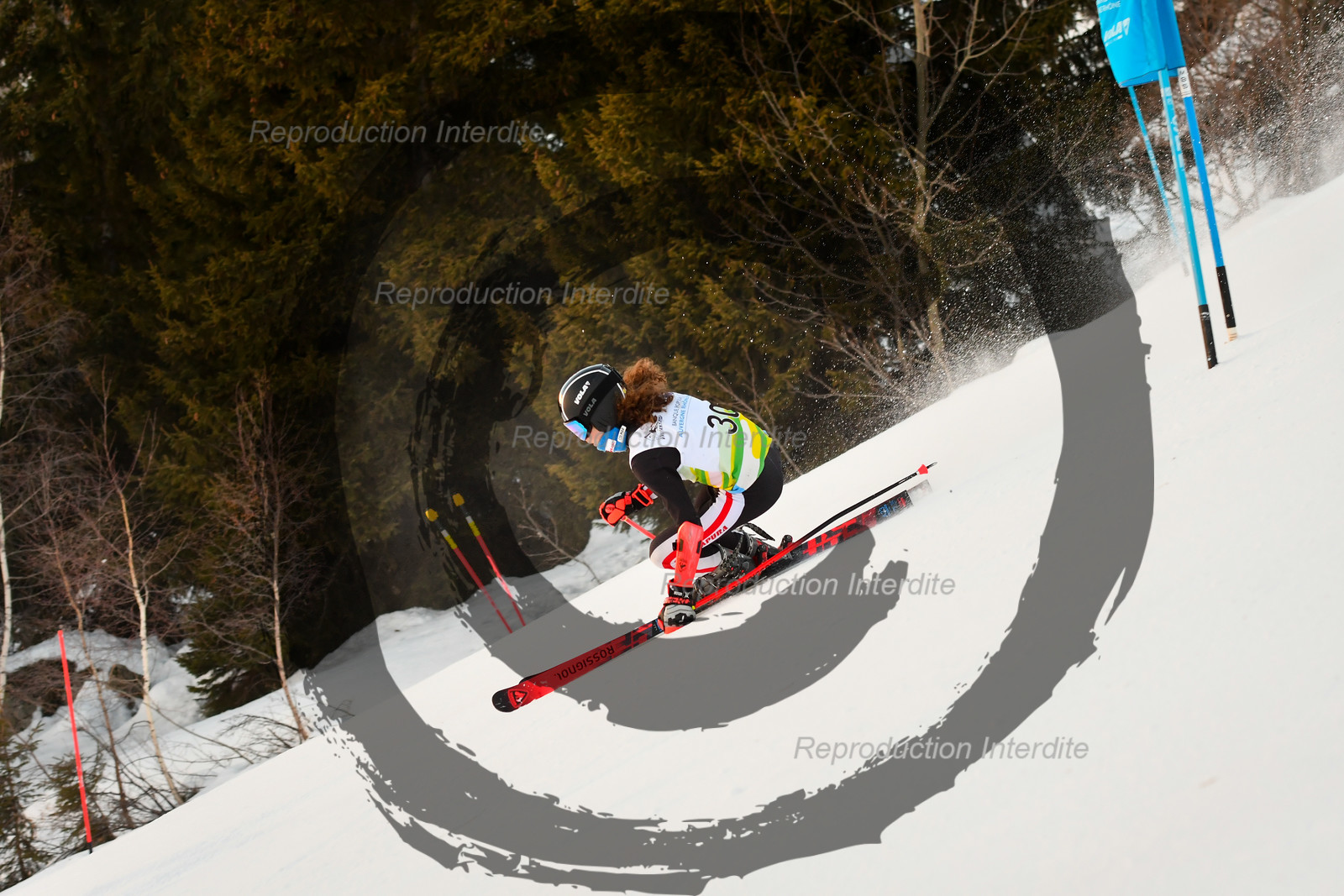 fleche Vaujany ESF Montfrais