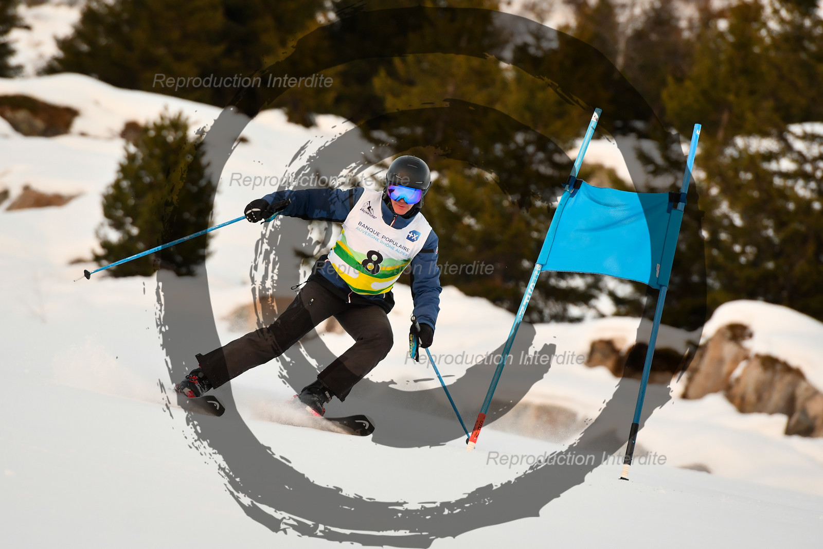 fleche Vaujany ESF Montfrais