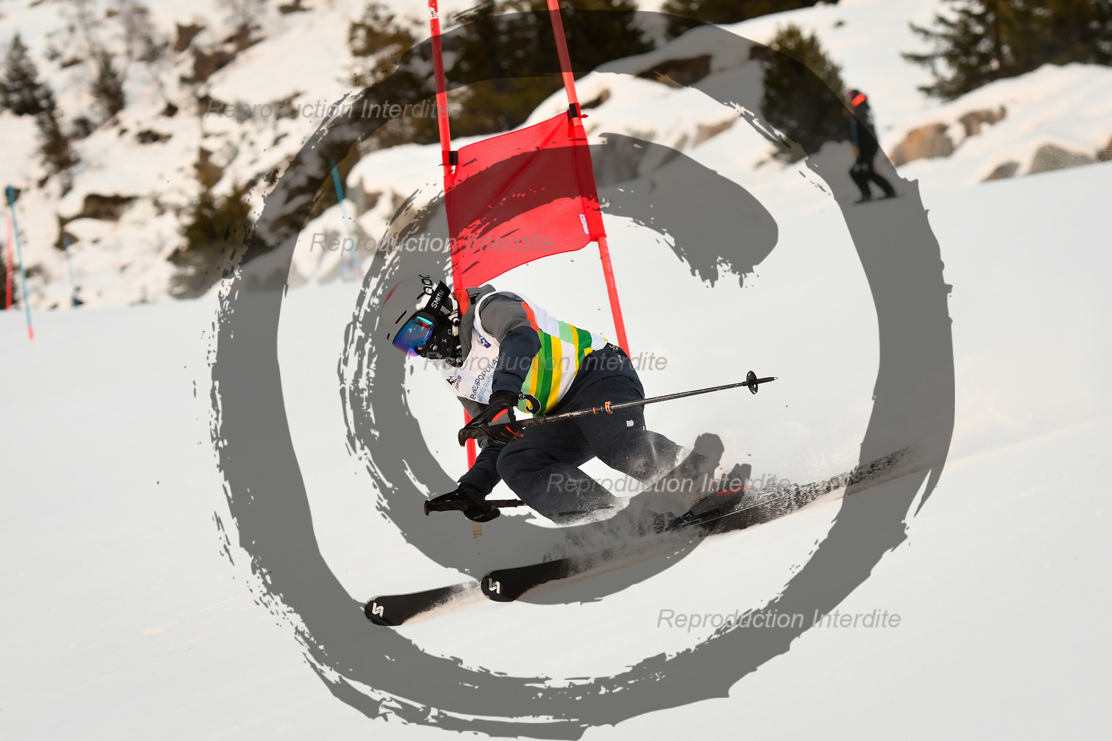 fleche Vaujany ESF Montfrais