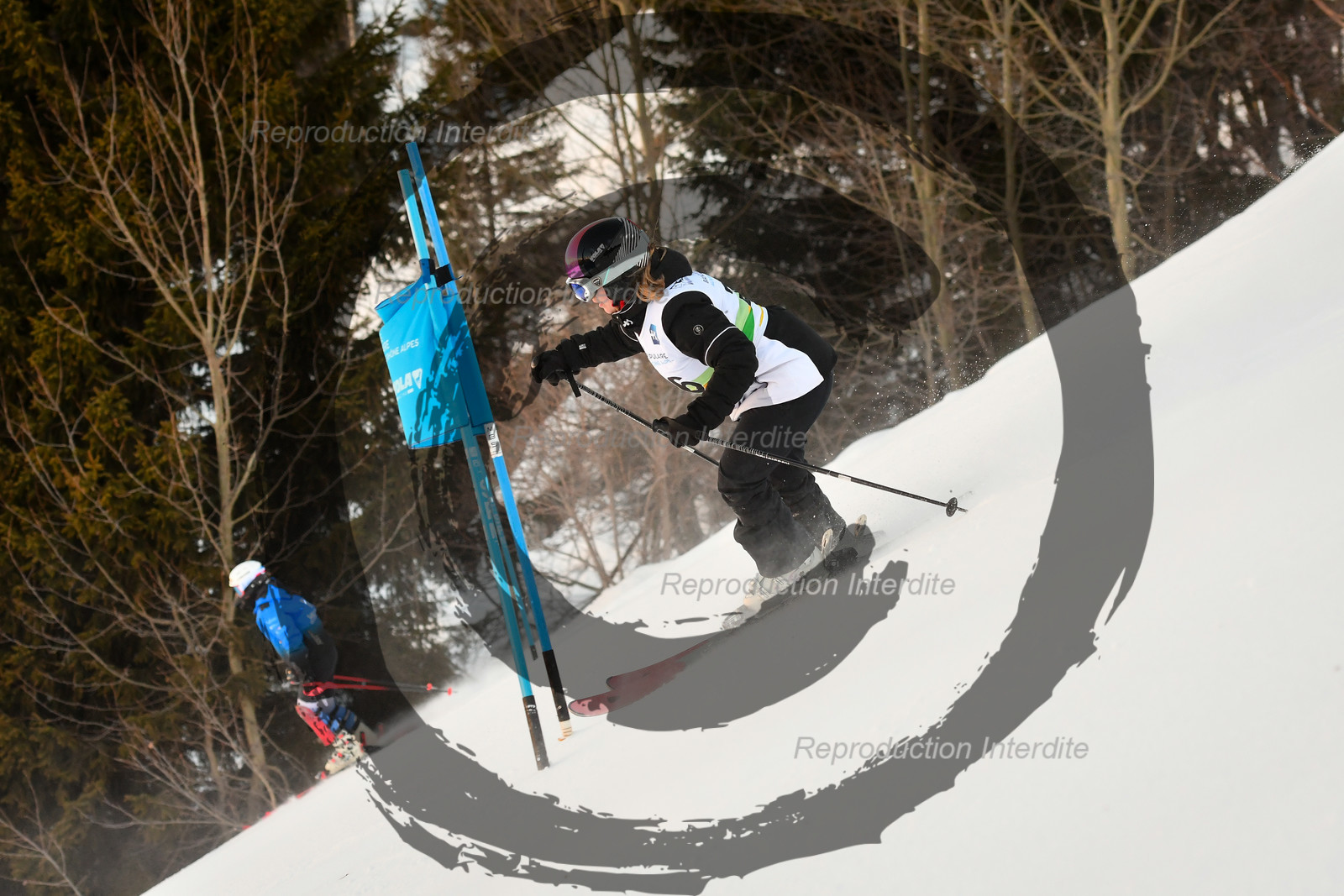 fleche Vaujany ESF Montfrais