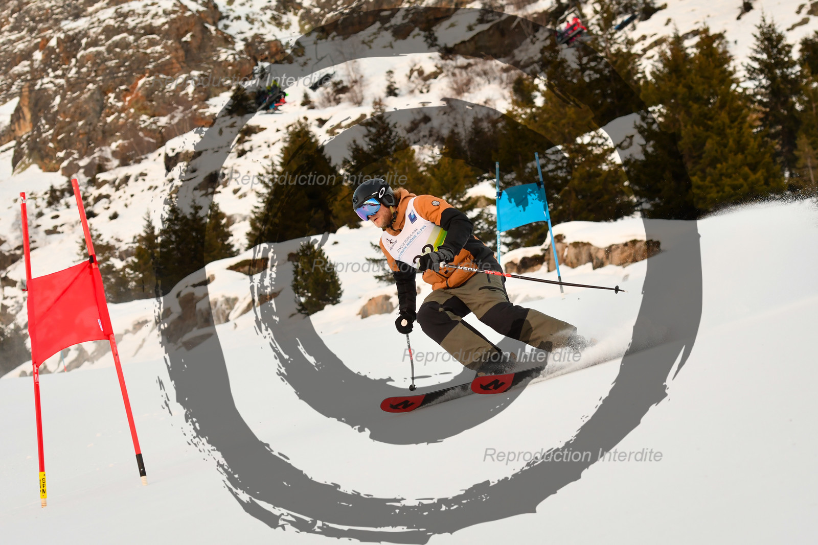 fleche Vaujany ESF Montfrais