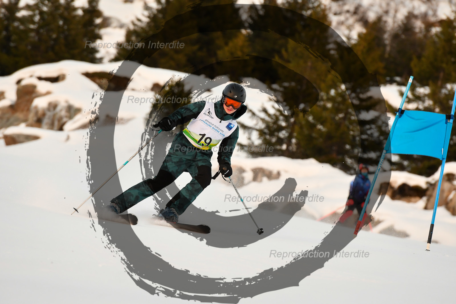 fleche Vaujany ESF Montfrais