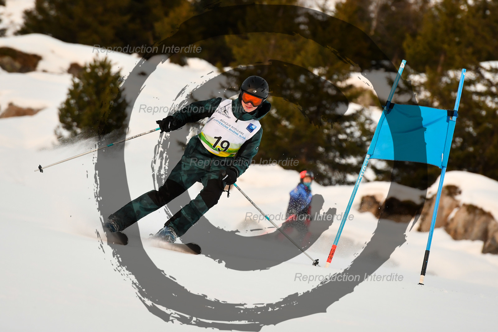 fleche Vaujany ESF Montfrais