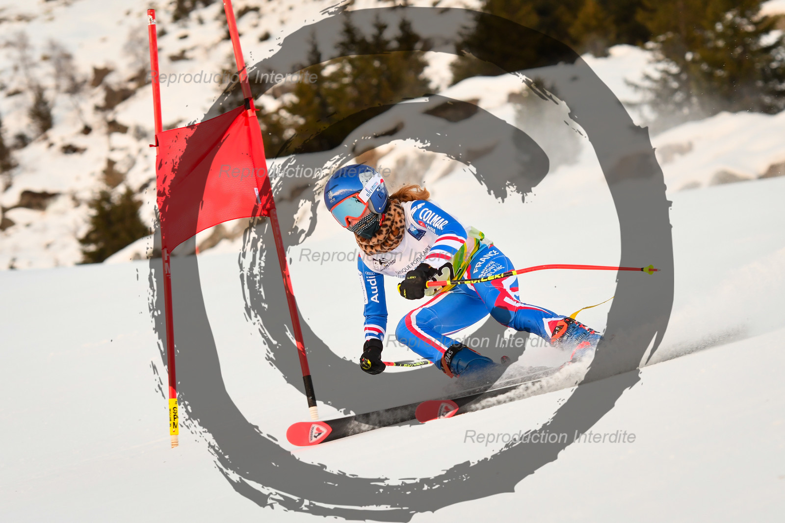 fleche Vaujany ESF Montfrais