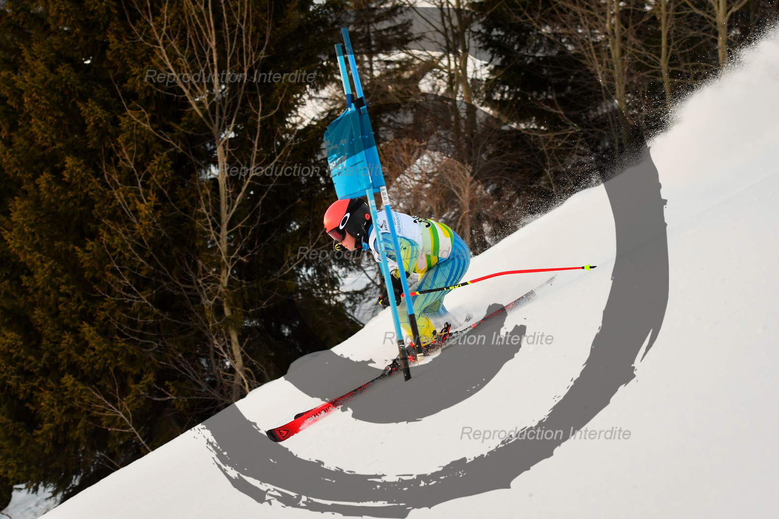 fleche Vaujany ESF Montfrais