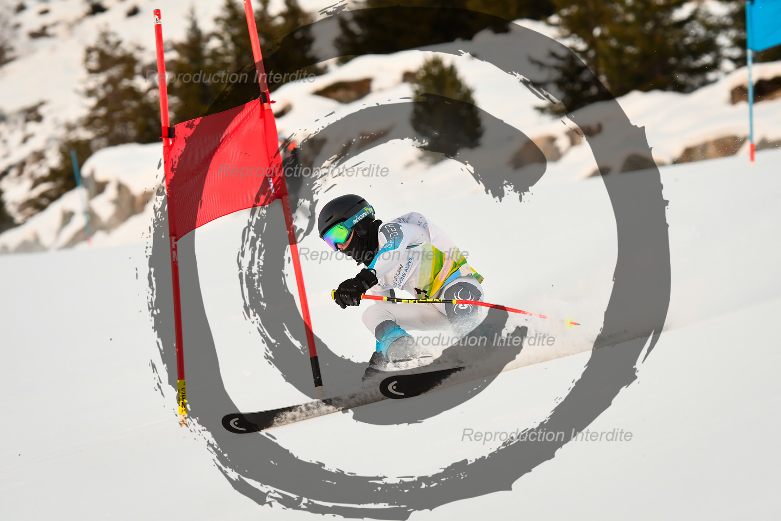 fleche Vaujany ESF Montfrais