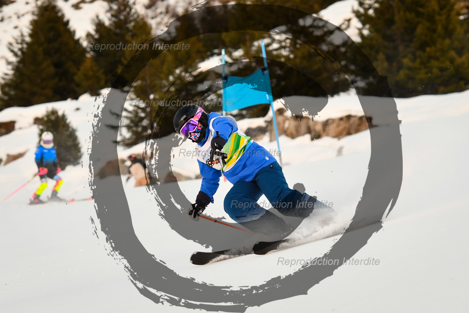 fleche Vaujany ESF Montfrais