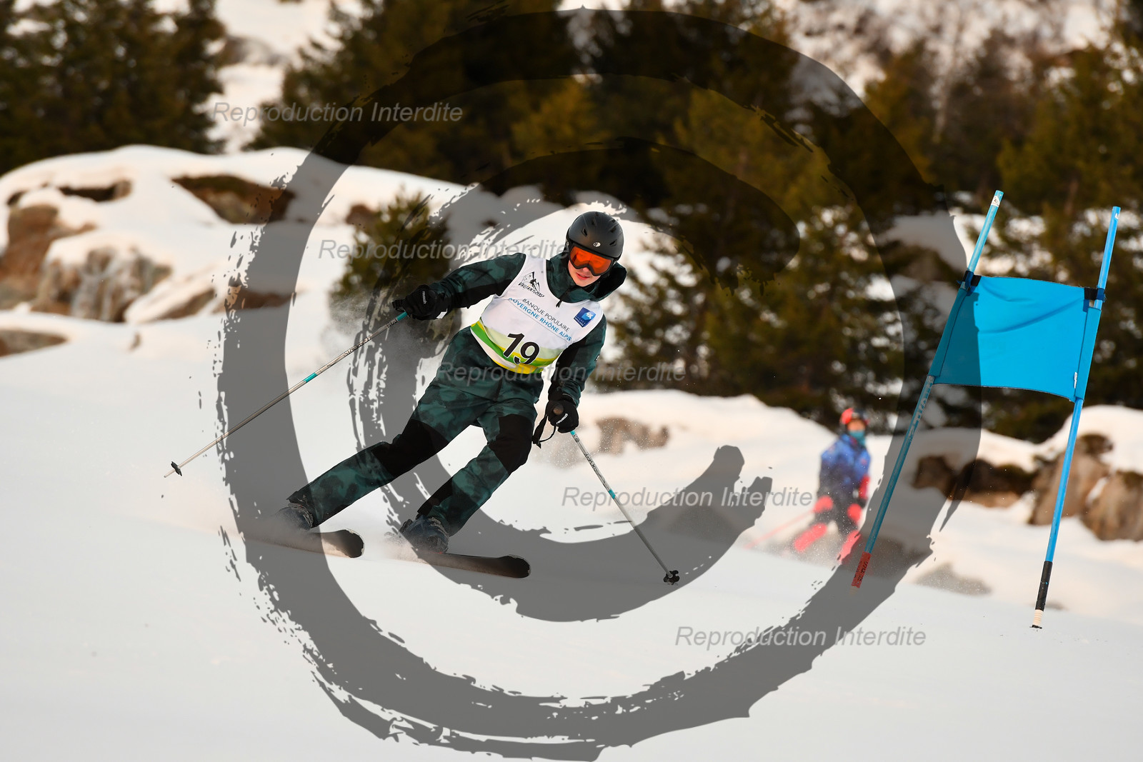 fleche Vaujany ESF Montfrais