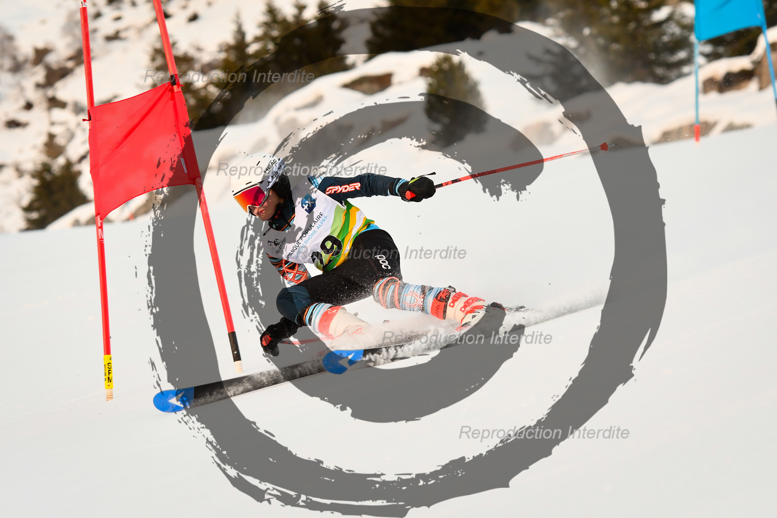 fleche Vaujany ESF Montfrais