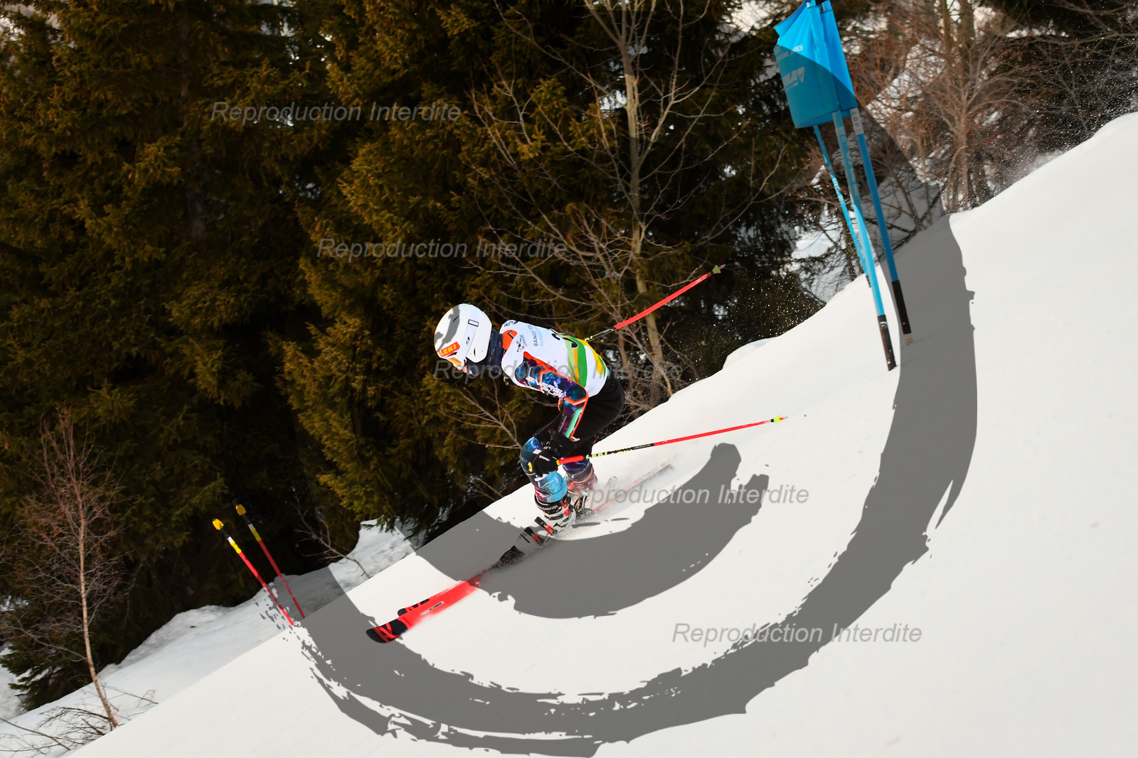 fleche Vaujany ESF Montfrais