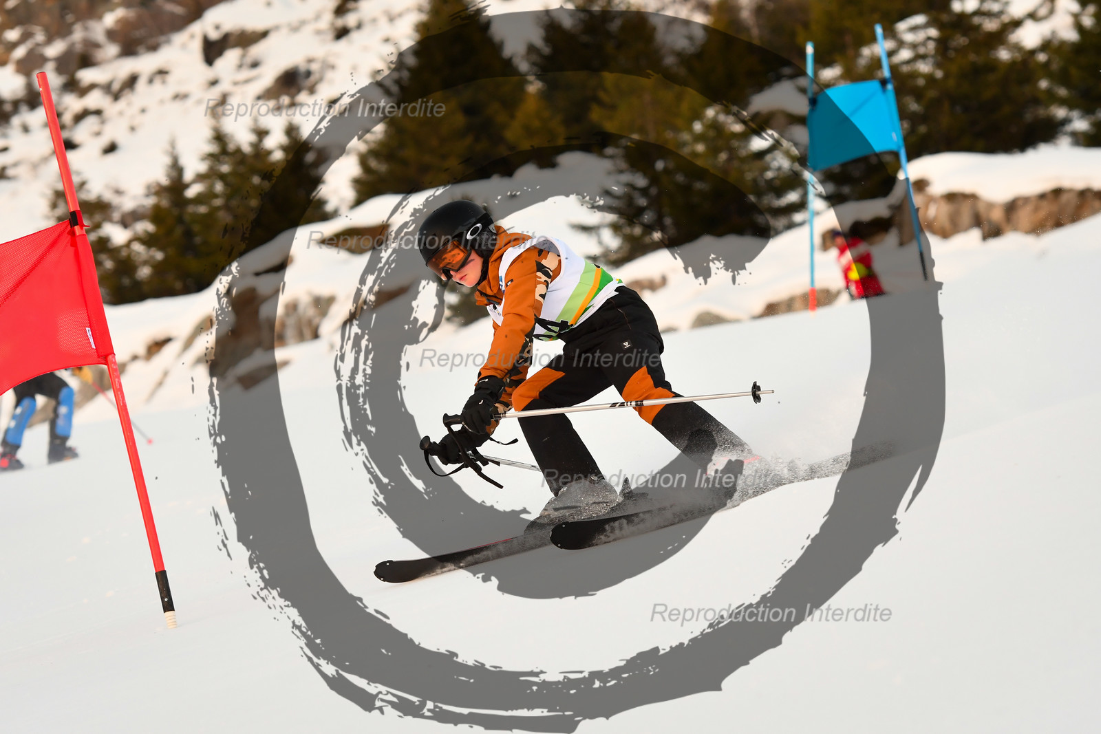 fleche Vaujany ESF Montfrais