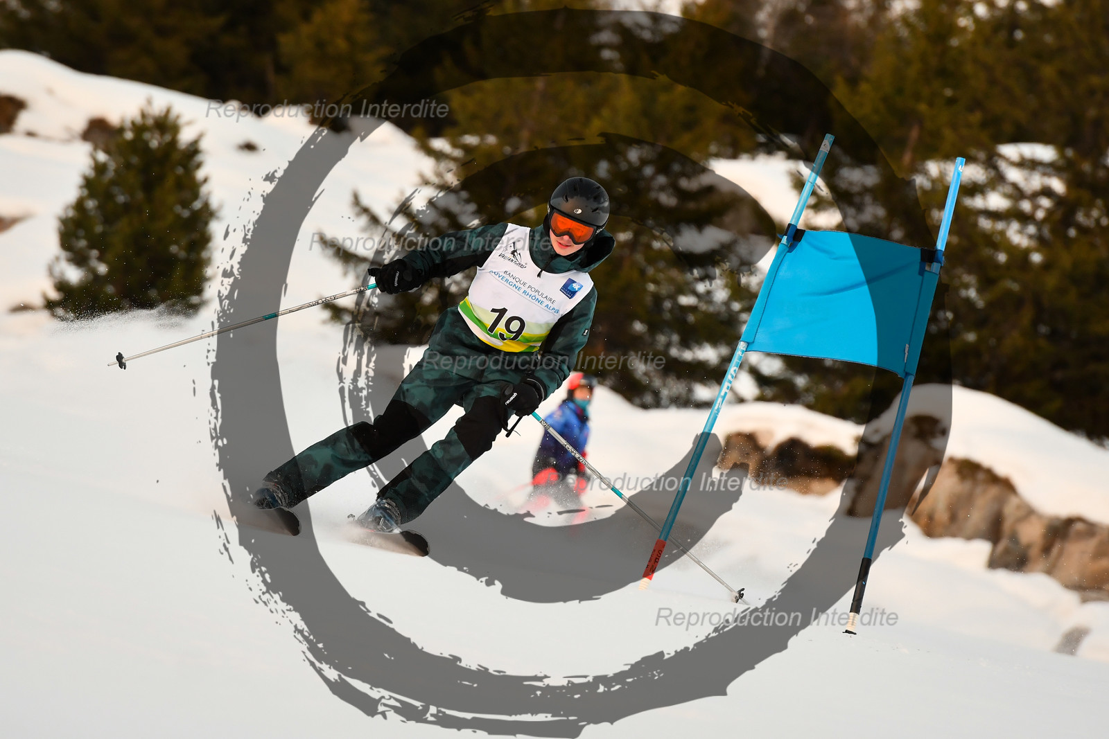 fleche Vaujany ESF Montfrais