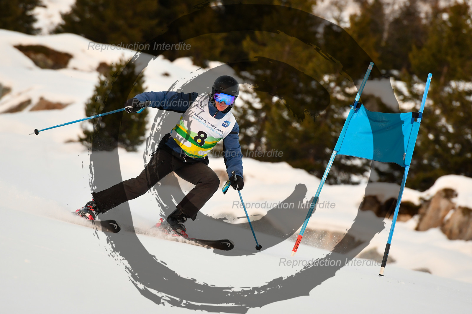 fleche Vaujany ESF Montfrais