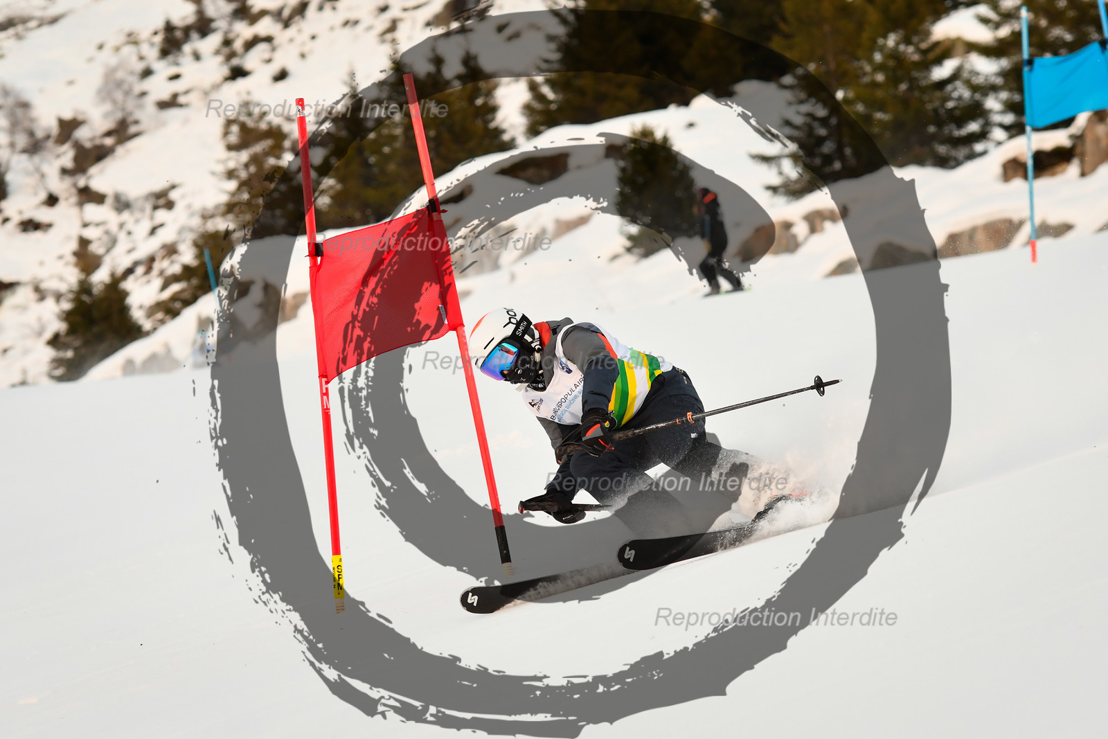 fleche Vaujany ESF Montfrais