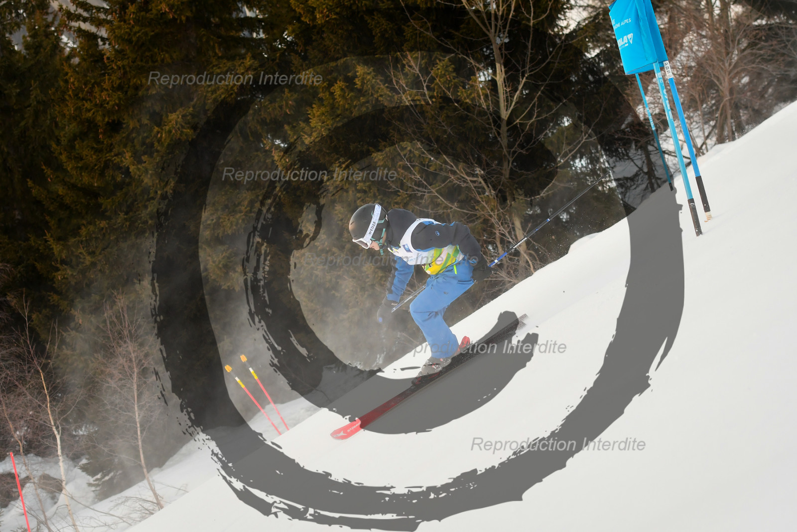 fleche Vaujany ESF Montfrais