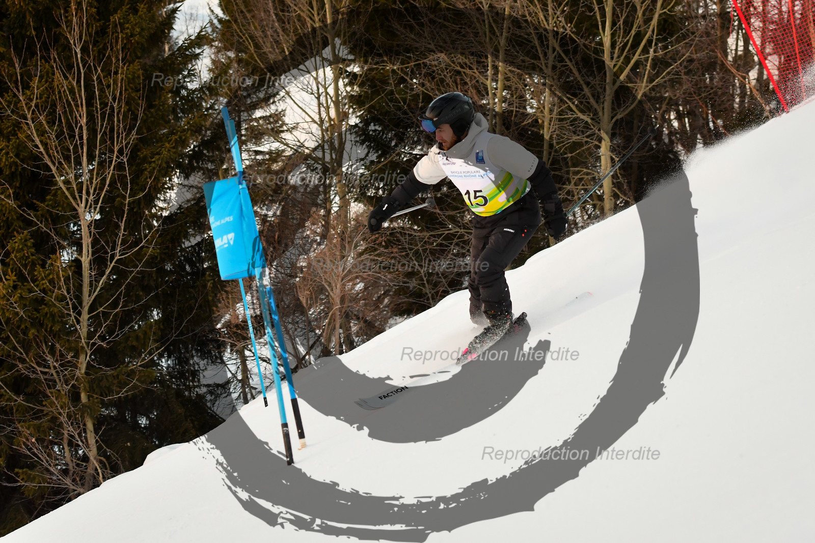 fleche Vaujany ESF Montfrais