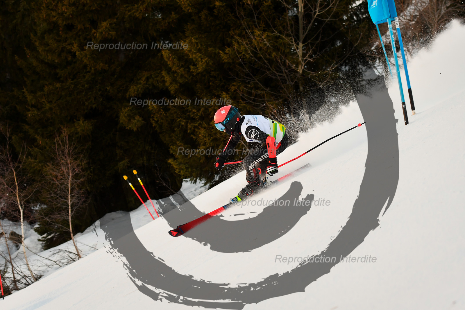 fleche Vaujany ESF Montfrais