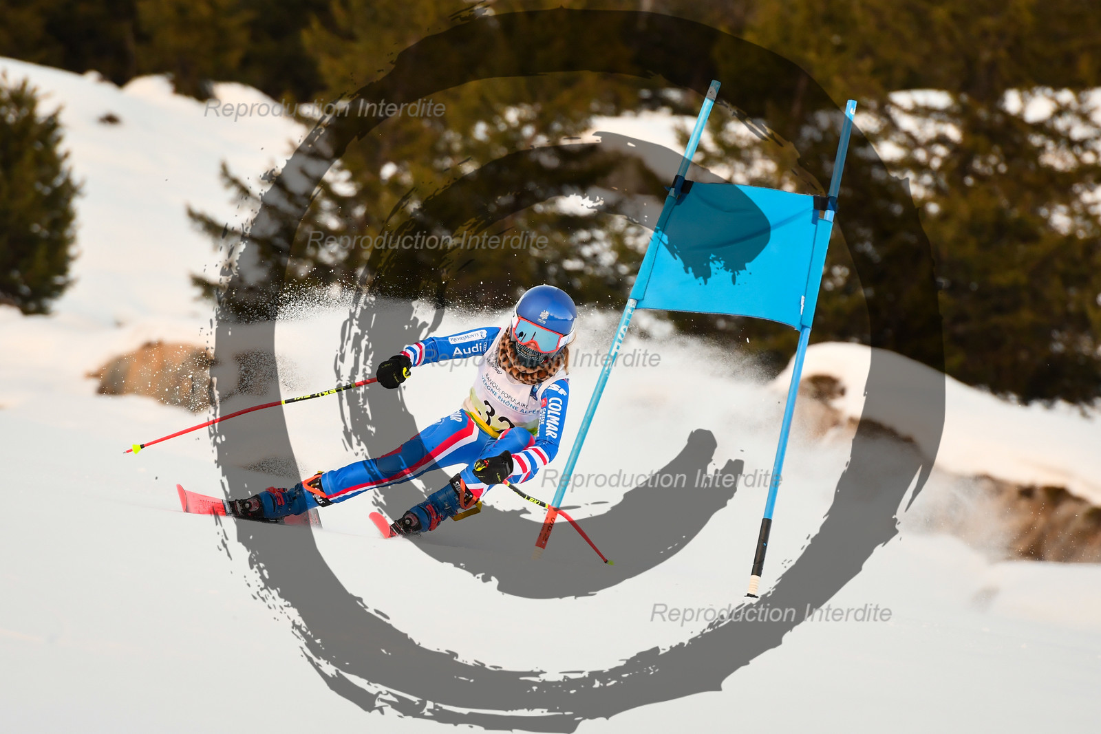 fleche Vaujany ESF Montfrais