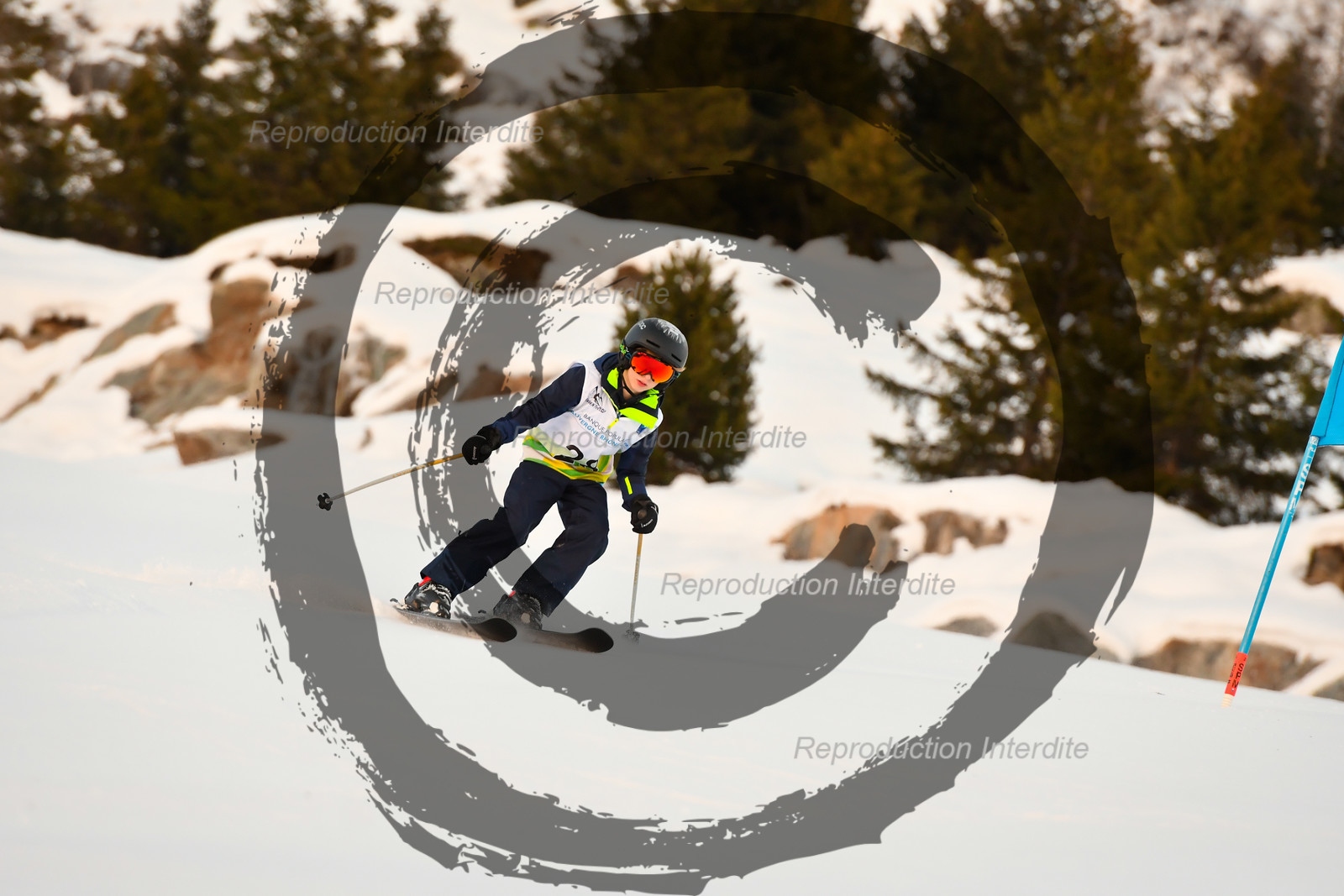 fleche Vaujany ESF Montfrais