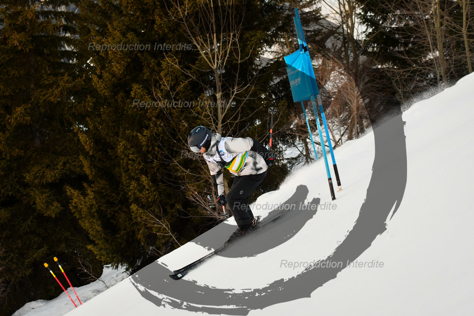 fleche Vaujany ESF Montfrais