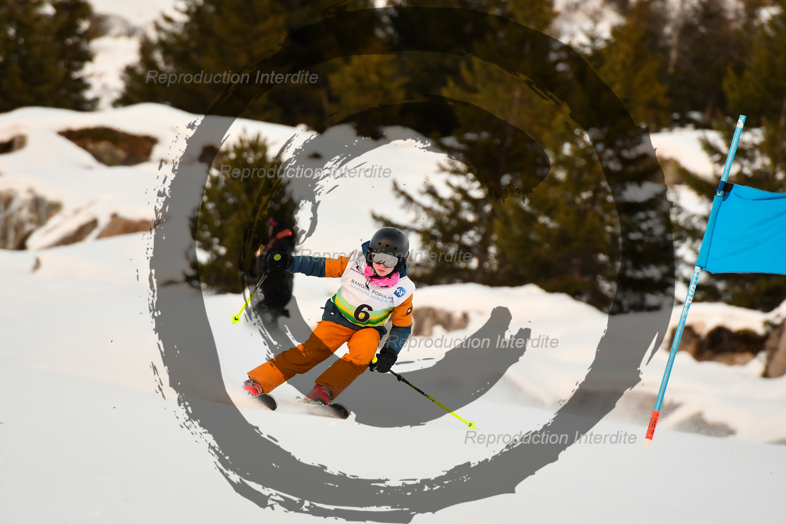 fleche Vaujany ESF Montfrais