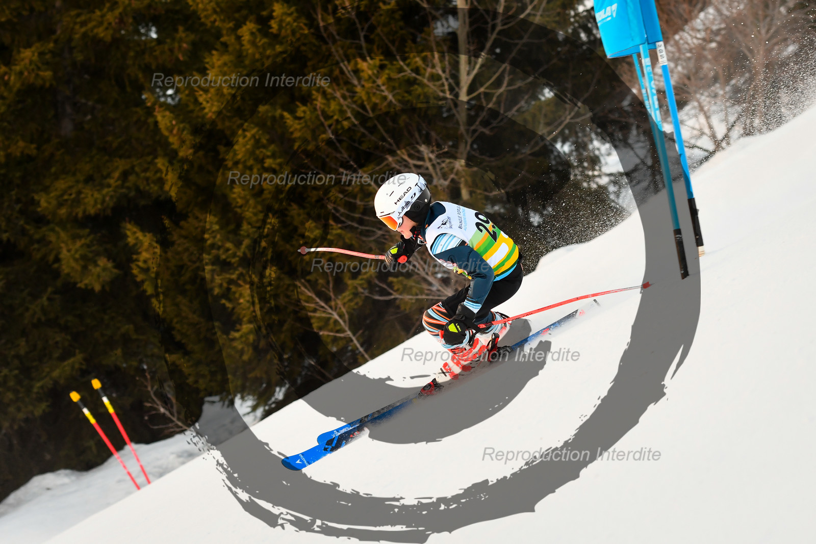 fleche Vaujany ESF Montfrais