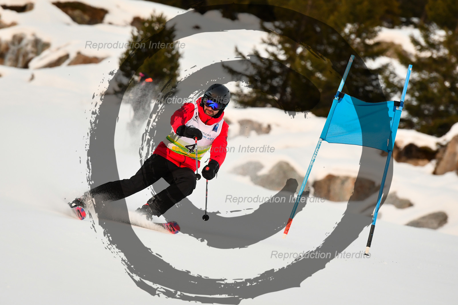 fleche Vaujany ESF Montfrais