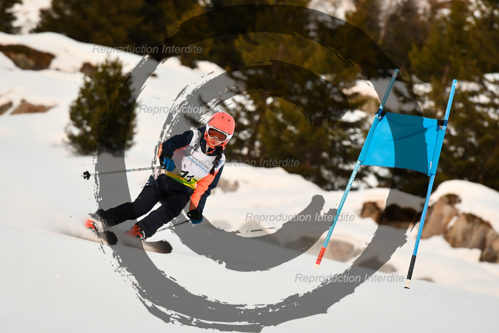 fleche Vaujany ESF Montfrais