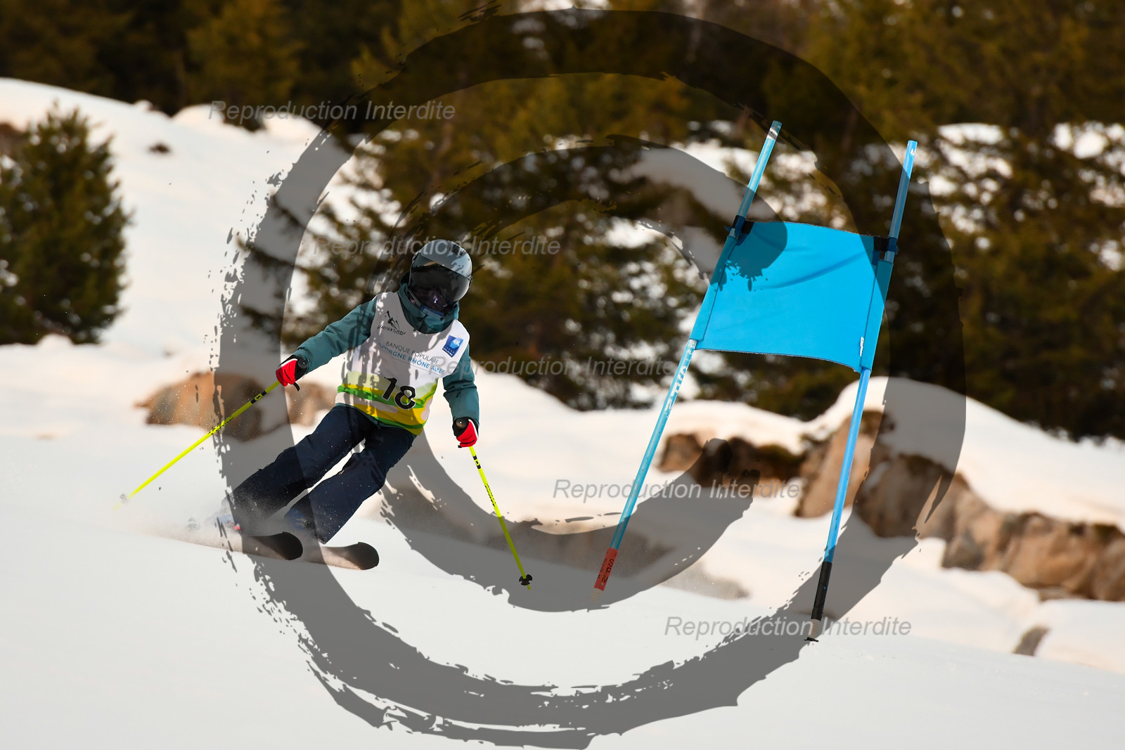 fleche Vaujany ESF Montfrais