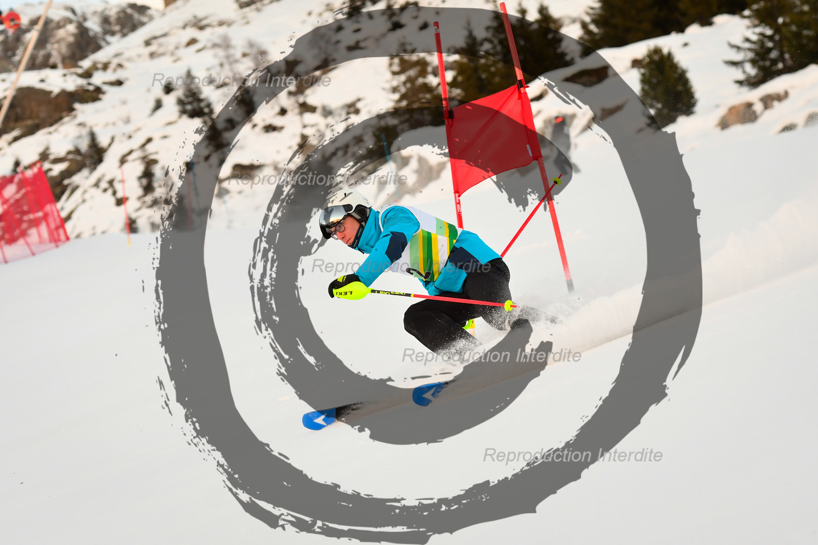 fleche Vaujany ESF Montfrais