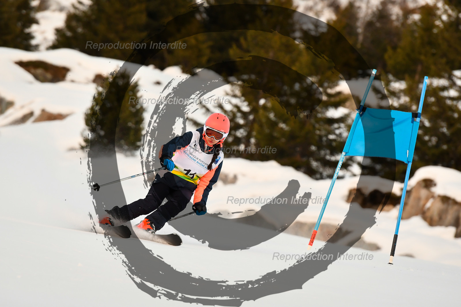 fleche Vaujany ESF Montfrais