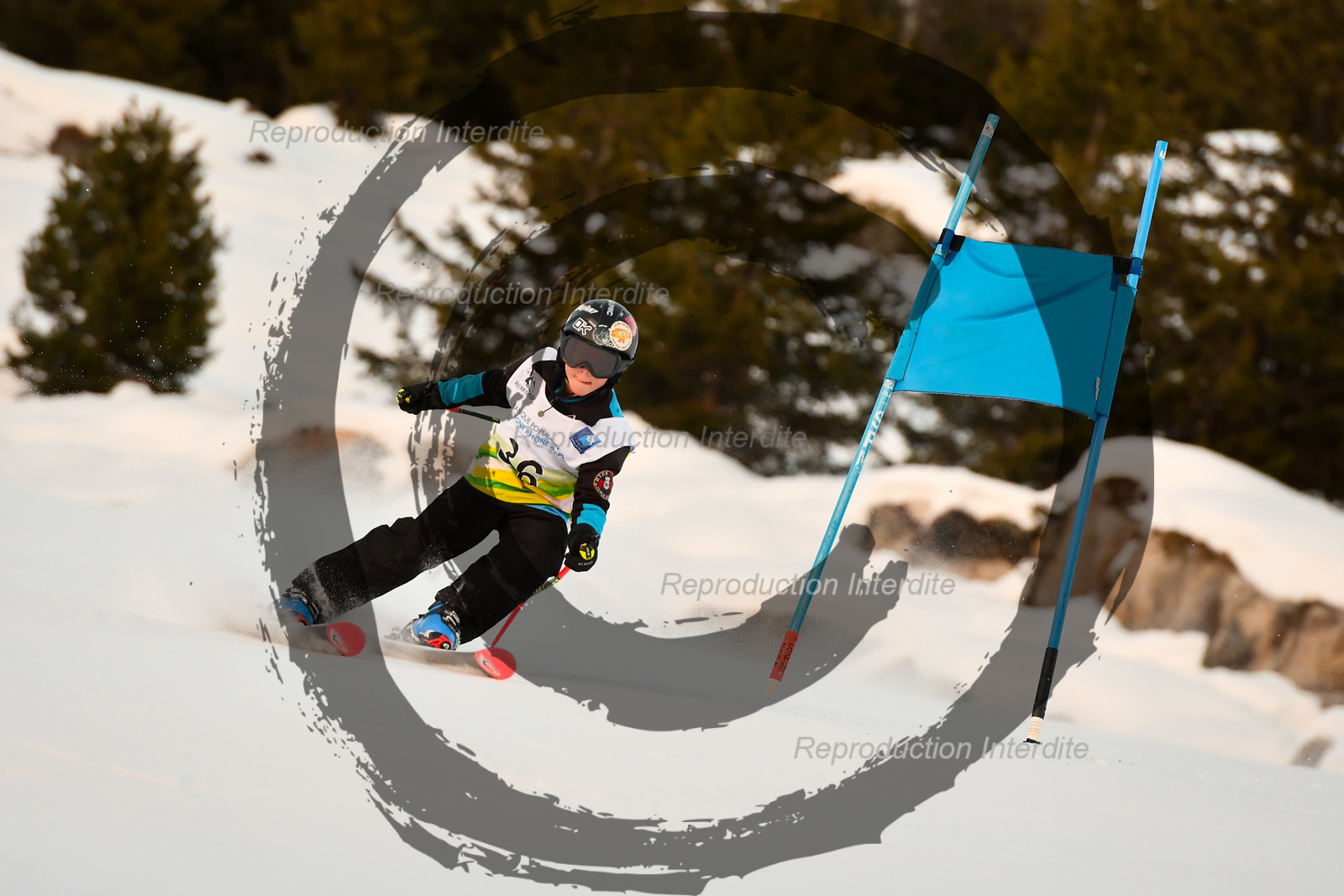 fleche Vaujany ESF Montfrais